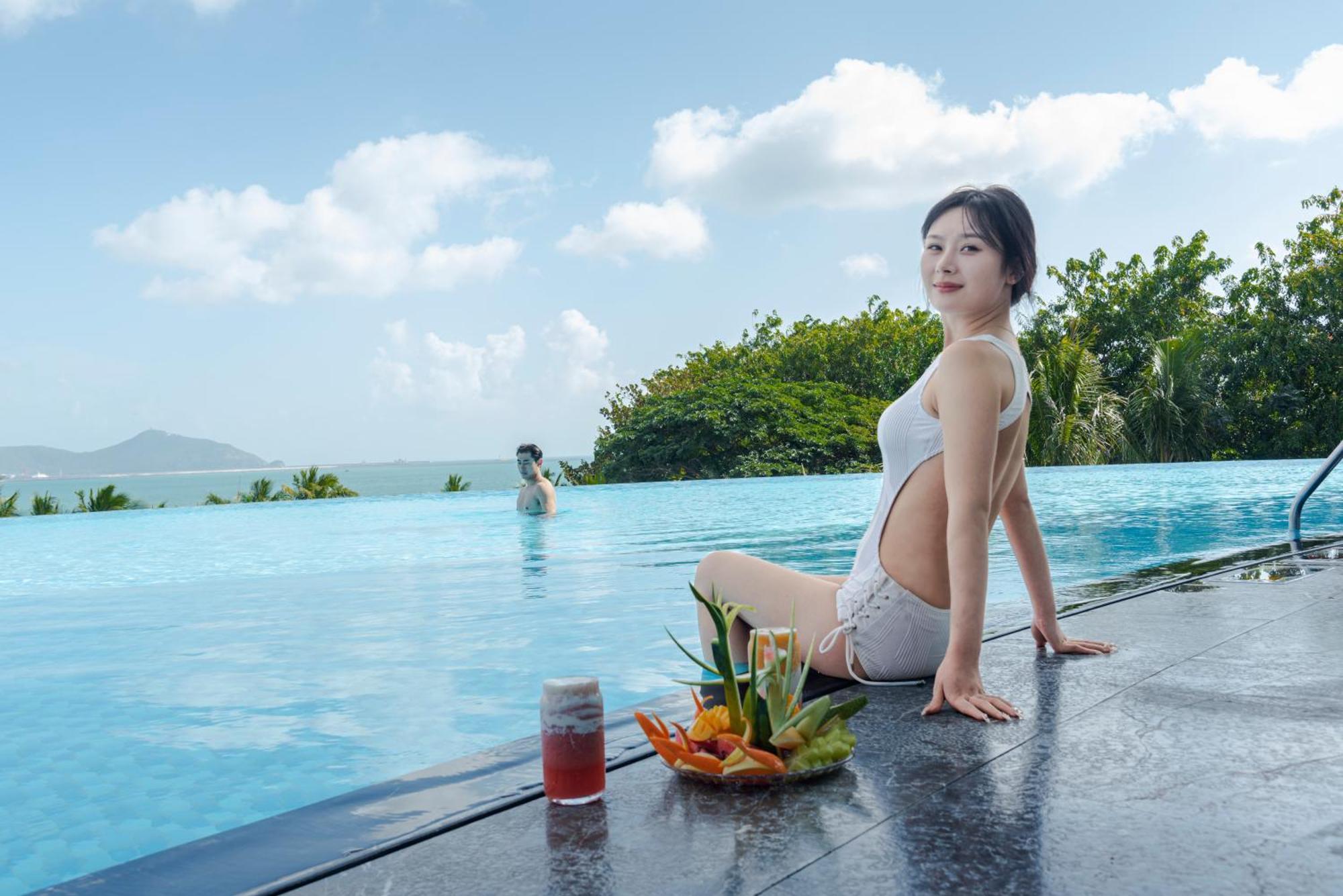Sanya Junji Seaview Hotel Eksteriør bilde
